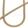 Oro Laminado Necklace and Bracelet, Gold Filled Style Polished, Golden Finish, 06.145.0001