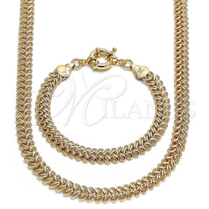 Gold Filled Bracelet — Necklace and Bracelet Polished 06. — main product view — SKU 133473 | Oro Laminado brazalete — Necklace and Bracelet pulido 06. — SKU 133473