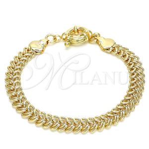 Gold Filled Bracelet — Basic Bracelet Polished 03. 08 MM Thickness 8 — main product view — SKU 133474 | Oro Laminado brazalete — básico Bracelet pulido 03. 08 MM Thickness 8 — SKU 133474