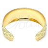 Oro Laminado Individual Bangle, Gold Filled Style Polished, Golden Finish, 07.101.0021 (25 MM Thickness, One size fits all)