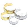 Oro Laminado Individual Bangle, Gold Filled Style Polished, Golden Finish, 07.101.0021 (25 MM Thickness, One size fits all)