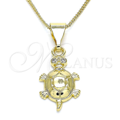 Collar de Oro Laminado 04.253.0011.20 por Mayoreo, vista principal del producto