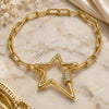 Oro Laminado Fancy Bracelet, Gold Filled Style with White Micro Pave, Polished, Golden Finish, 03.341.0072.07 (04 MM Thickness, 7 Inches Length)