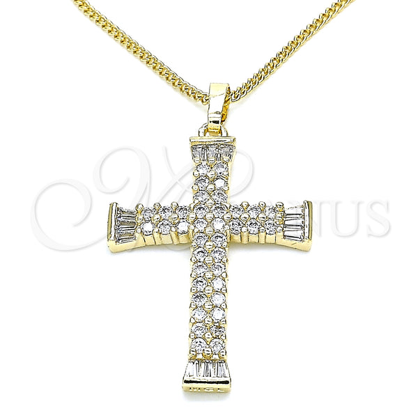 Gold-Filled Cross Necklace 04.284.0023.18 — main product image — SKU 133555 | Collar de Oro Laminado 04.284.0023.18 — imagen principal del producto — SKU 133555