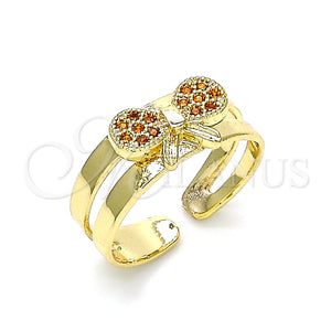 Gold Filled Ring — Baby Ring with Garnet Micro Pave Polished 01. — main product view — SKU 133741 | Oro Laminado anillo — Baby Ring with Garnet Micro Pave pulido 01. — SKU 133741