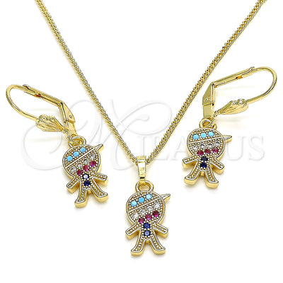 Gold Filled Gold-Filled Earring and Pendant Set 10.210.0143.1 for wholesale, main product view
