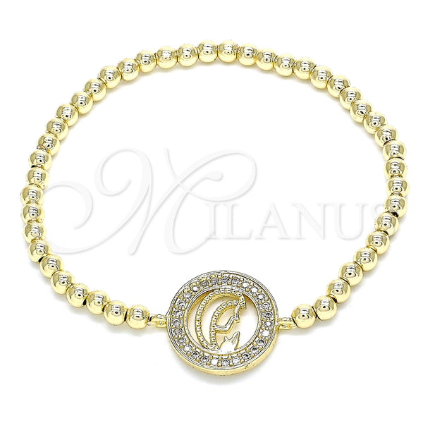 Dorado Oro Laminado Pulsera, vista principal del producto por Mayoreo, vista principal del producto