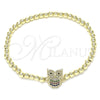 Dorado Oro Laminado Pulsera, vista principal del producto por Mayoreo, vista principal del producto