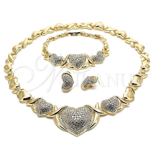 Gold Filled Ring — Necklace Bracelet and Earring Heart and Hugs and — main product view — SKU 134129 | Oro Laminado anillo — Necklace Bracelet and Earring corazón and Hugs and — SKU 134129