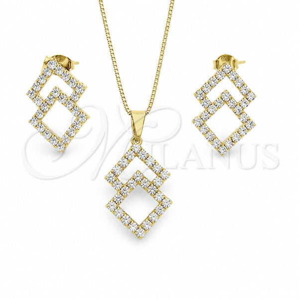Gold Filled Ring — Earring and Pendant Adult Set Box Design with — main product view — SKU 134169 | Oro Laminado anillo — Earring and Pendant Adult Set Box diseño with — SKU 134169