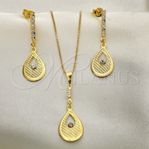 Gold Filled Ring — Earring and Pendant Adult Set Box Design with — alternate product view — SKU 134174 | Oro Laminado anillo — Earring and Pendant Adult Set Box diseño with — SKU 134174