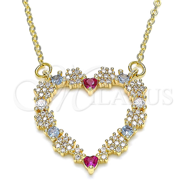 Gold-Filled Heart Necklace 04.156.0284.18 — main product image — SKU 134210 | Collar de Oro Laminado 04.156.0284.18 — imagen principal del producto — SKU 134210