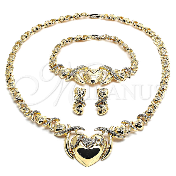 Gold Filled Ring — Necklace Bracelet and Earring Hugs and Kisses and — main product view — SKU 134245 | Oro Laminado anillo — Necklace Bracelet and Earring Hugs and Kisses and — SKU 134245