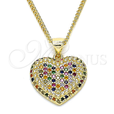 Gold-Filled Heart Necklace 04.156.0308.3.20 — main product image — SKU 134427 | Collar de Oro Laminado 04.156.0308.3.20 — imagen principal del producto — SKU 134427