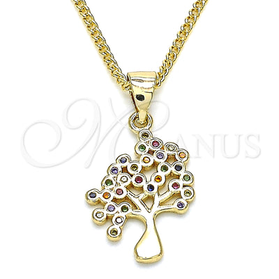 Gold-Filled Tree Necklace 04.156.0314.1.20 — main product image — SKU 134465 | Collar de Oro Laminado 04.156.0314.1.20 — imagen principal del producto — SKU 134465