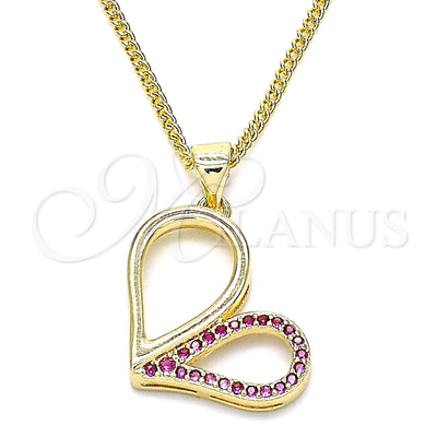 Collar de Oro Laminado 04.156.0319.1.20 por Mayoreo, vista principal del producto