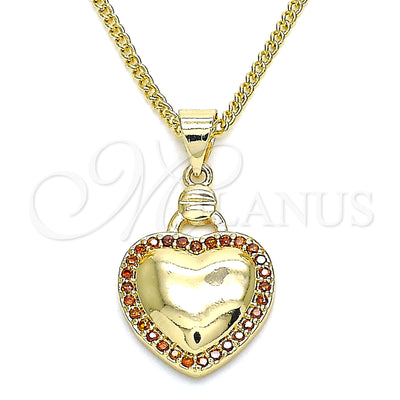 Collar de Oro Laminado 04.156.0320.2.20 por Mayoreo, vista principal del producto