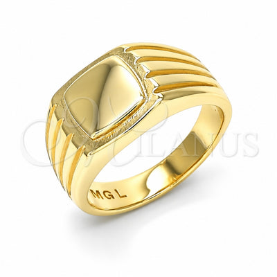 Oro Laminado Baby Ring, Gold Filled Style Polished, Golden Finish, 01.185.0013.05 (Size 5)