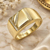 Oro Laminado Baby Ring, Gold Filled Style Polished, Golden Finish, 01.185.0014.02 (Size 2)