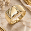 Oro Laminado Baby Ring, Gold Filled Style Polished, Golden Finish, 01.185.0014.05 (Size 5)