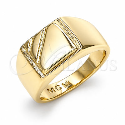 Oro Laminado Baby Ring, Gold Filled Style Polished, Golden Finish, 01.185.0014.05 (Size 5)