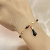 Oro Laminado Charm Bracelet, Gold Filled Style Polished, Golden Finish, 03.213.0096.07 (05 MM Thickness, 7 Inches Length)