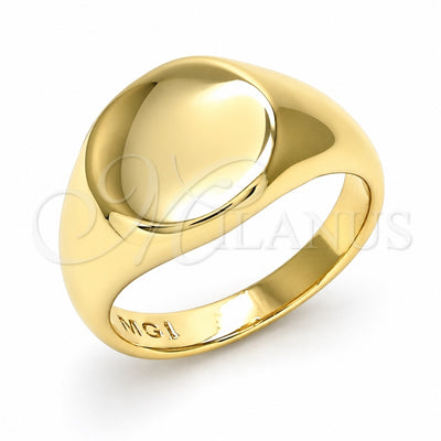 Oro Laminado Baby Ring, Gold Filled Style Polished, Golden Finish, 01.185.0015.02 (Size 2)