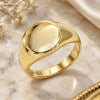 Oro Laminado Baby Ring, Gold Filled Style Polished, Golden Finish, 01.185.0015.03 (Size 3)