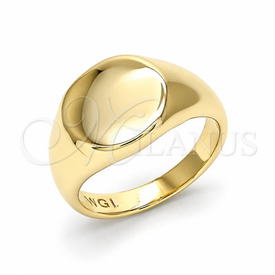 Oro Laminado Baby Ring, Gold Filled Style Polished, Golden Finish, 01.185.0015.03 (Size 3)