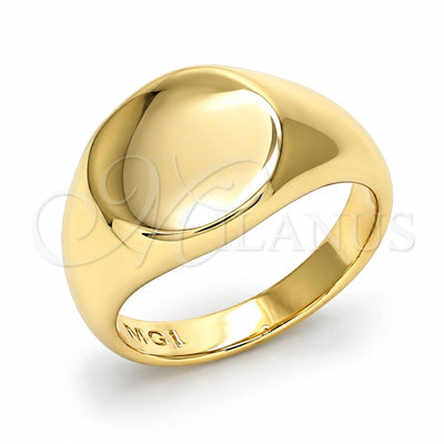 Oro Laminado Baby Ring, Gold Filled Style Polished, Golden Finish, 01.185.0015.04 (Size 4)