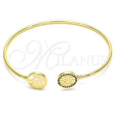 Gold Filled Gold-Filled Tree Bangle 07.156.0066.1 for wholesale, main product view