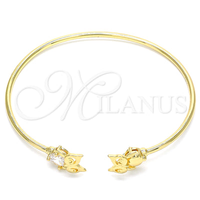 Gold Filled Gold-Filled Owl Bangle 07.156.0075 for wholesale, main product view