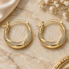 Oro Laminado Small Hoop, Gold Filled Style Polished, Golden Finish, 02.233.0030.20