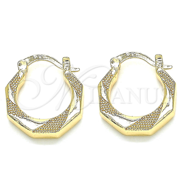 Gold Filled Hoop Earrings — Small Hoop Polished 02. — main product view — SKU 135125 | Oro Laminado aretes de aro — Small Hoop pulido 02. — SKU 135125