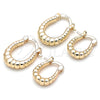 Oro Laminado Small Hoop, Gold Filled Style Polished, Golden Finish, 02.233.0034.15