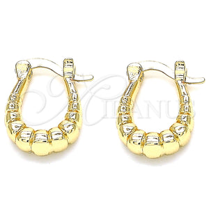 Gold Filled Hoop Earrings — Small Hoop Polished 02. — main product view — SKU 135127 | Oro Laminado aretes de aro — Small Hoop pulido 02. — SKU 135127