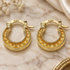 Oro Laminado Small Hoop, Gold Filled Style Polished, Golden Finish, 02.233.0038.15