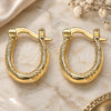 Oro Laminado Small Hoop, Gold Filled Style Polished, Golden Finish, 02.233.0043.12