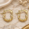 Oro Laminado Small Hoop, Gold Filled Style Polished, Golden Finish, 02.233.0046.12