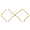 Oro Laminado Medium Hoop, Gold Filled Style Polished, Golden Finish, 02.170.0322.40