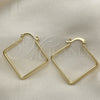 Oro Laminado Medium Hoop, Gold Filled Style Polished, Golden Finish, 02.170.0322.40