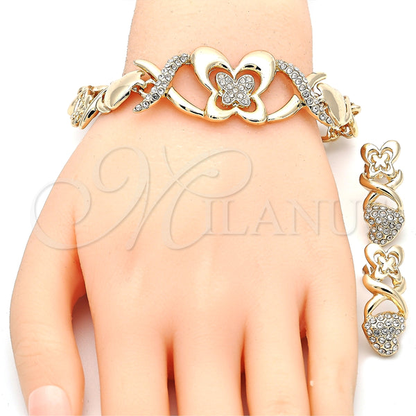 Gold Filled Ring — Necklace Bracelet and Earring Hugs and Kisses and — alternate product view — SKU 135365 | Oro Laminado anillo — Necklace Bracelet and Earring Hugs and Kisses and — SKU 135365
