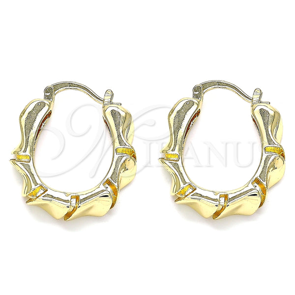 Gold Filled Hoop Earrings — Small Hoop Polished 02. — main product view — SKU 135373 | Oro Laminado aretes de aro — Small Hoop pulido 02. — SKU 135373