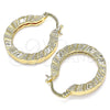 Oro Laminado Small Hoop, Gold Filled Style Polished, Golden Finish, 02.170.0370.25