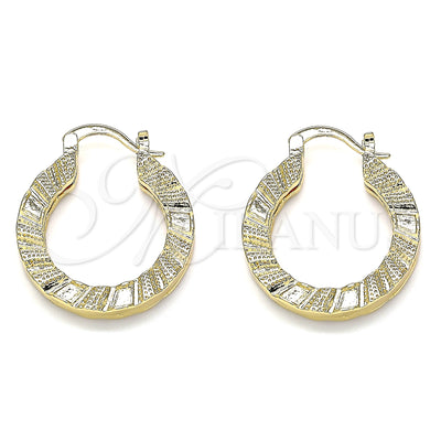 Gold Filled Hoop Earrings — Small Hoop Polished 02. for wholesale, main product view