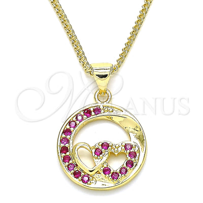 Gold Filled Gold-Filled Heart Necklace 04.156.0328.1.20 for wholesale, main product view