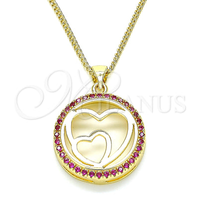 Gold Filled Gold-Filled Heart Necklace 04.156.0334.1.20 for wholesale, main product view