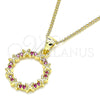 Oro Laminado Pendant Necklace, Gold Filled Style Polished, Golden Finish, 04.156.0335.1.20 (02 MM Thickness, 20 Inches Length)