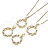 Oro Laminado Pendant Necklace, Gold Filled Style Polished, Golden Finish, 04.156.0335.1.20 (02 MM Thickness, 20 Inches Length)
