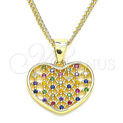 Gold Filled Gold-Filled Heart Necklace 04.156.0336.3.20 for wholesale, main product view